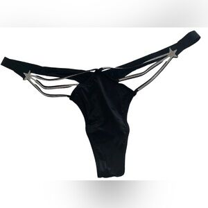 Victoria's Secret Very Sexy Black High-Leg Thong Panty